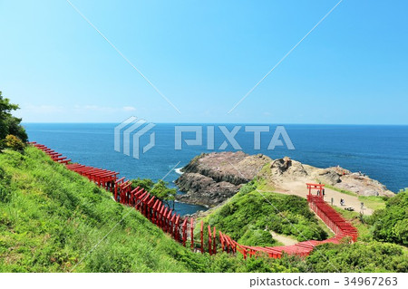 山口縣Motonagami Inage神社 34967263