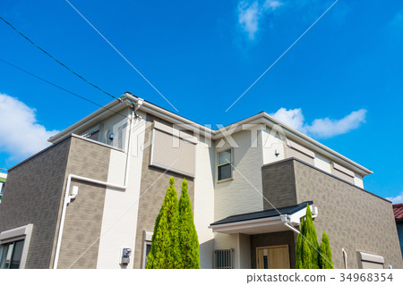 新建的獨立式住宅 34968354