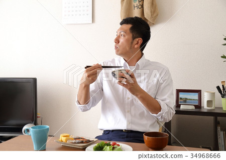 Men breakfast Men breakfast 34968666