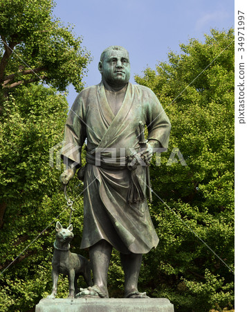 Takamori Saigo statue Takamori Saigo statue 34971997