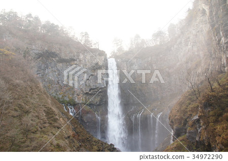 Sunlight Kegon Waterfall Sunlight Kegon Waterfall 34972290