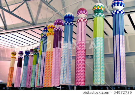 仙台機場的Tanabata 仙台機場的Tanabata 34972789