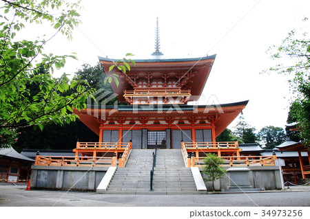 Mount Hiei, Enryaku-ji Temple, Susumi, Hokke Sosen-in East Tower Mount Hiei, Enryaku-ji Temple, Susumi, Hokke Sosen-in East Tower 34973256