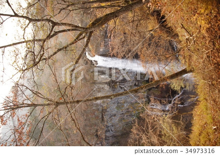 Sunlight Kegon Waterfall Sunlight Kegon Waterfall 34973316