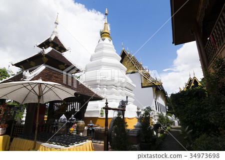 The Wat Duang Di temple in Chiang Mai, Thailand 34973698