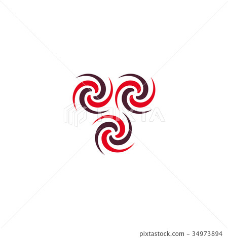 Spinner logo design. Bearing cool modern device Spinner logo design. Bearing cool modern device 34973894
