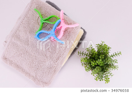 Towel Face towel Washing scissors Towel Face towel Washing scissors 34976038