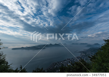 Clouds of the Seto Inland Sea from Hakageyama Observatory 34977051
