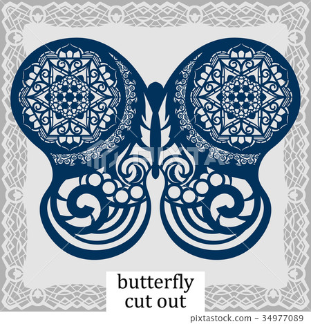 Butterfly - a template for laser cutting Butterfly - a template for laser cutting 34977089