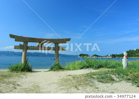 Torii in Naoshima 34977124