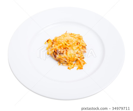 Chicken rissole with cheese. Chicken rissole with cheese. 34979711