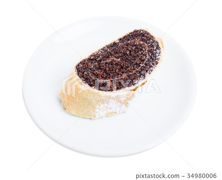 Delicious poppy seed roll. Delicious poppy seed roll. 34980006