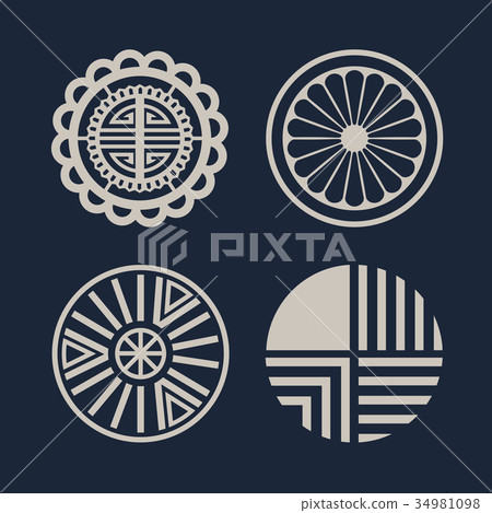 Traditional pattern icon_006 34981098