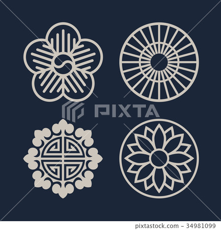 Traditional pattern icon_007 34981099