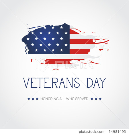 Veterans Day Celebration National American Holiday 34981493
