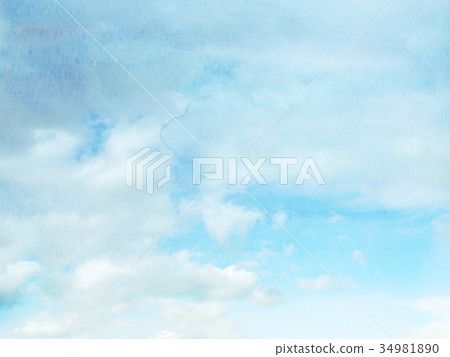 Background material sky Background material sky 34981890