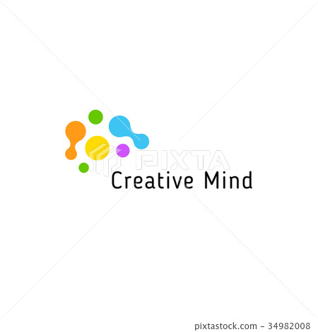 Brain storming business vector isolated logo Brain storming business vector isolated logo 34982008