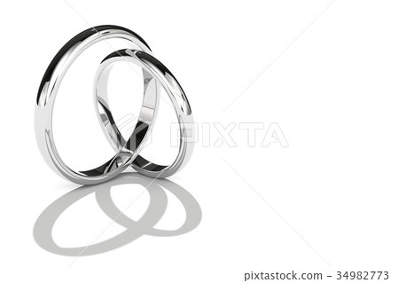 Two rings cuddling 34982773