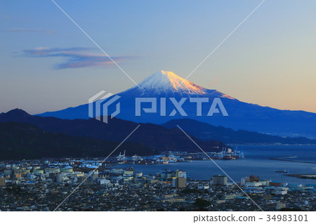 World Heritage Mt. Fuji Shizuoka Prefecture Nipporaira Shimizu Port World Heritage Mt. Fuji Shizuoka Prefecture Nipporaira Shimizu Port 34983101