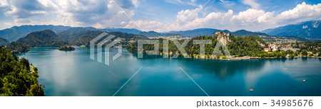 Slovenia - Panorama resort Lake Bled. 34985676