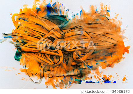 Abstract oil painting Abstract oil painting 34986173