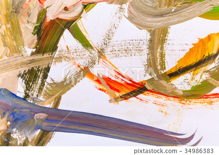 Abstract oil painting 34986383