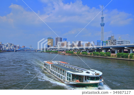 Tokyo Sky Tree and Tokyo Cruise 34987127