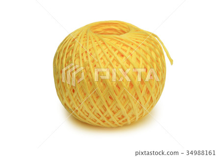 Tangle of nylon thread Tangle of nylon thread 34988161