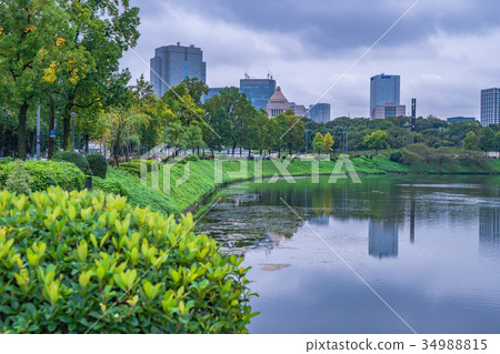 從Sakuradamon到Sakurada Pass,向國民議會大樓方向行駛 從Sakuradamon到Sakurada Pass,向國民議會大樓方向行駛 34988815