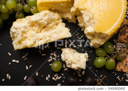 Rustic local dairy. Milk and cheese. Rustic local dairy. Milk and cheese. 34990060