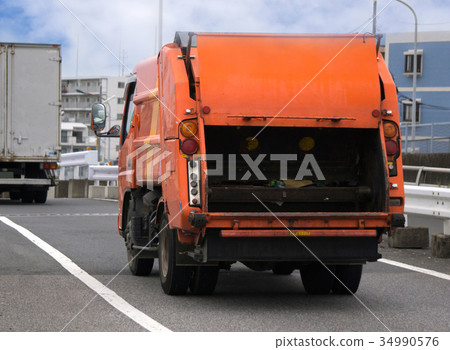 Garbage truck Garbage truck 34990576