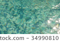 Water in a swimming pool 34990810