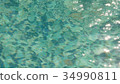 Water in a swimming pool 34990811
