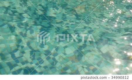 Water in a swimming pool 34990812