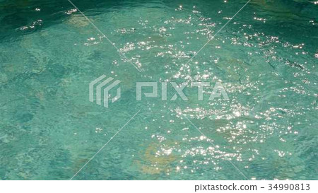 Water in a swimming pool Water in a swimming pool 34990813
