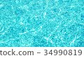 Water in a swimming pool 34990819