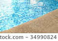 swimming pool edge 34990824