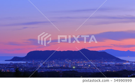 Hakodate night view Hakodate night view 34990999