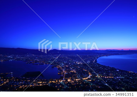 Hakodate night view Hakodate night view 34991351