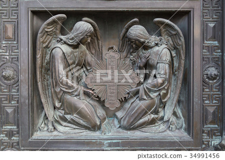 Bronse angels decoration Bronse angels decoration 34991456