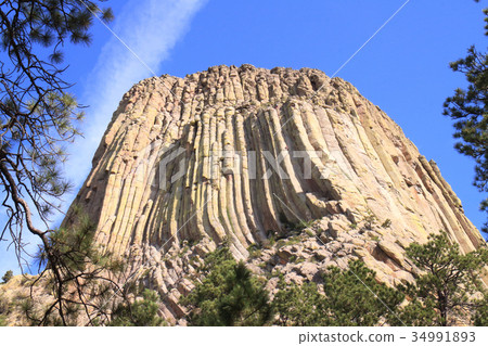 Devils Tower Wyoming USA 34991893