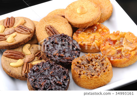 Assorted baked sweets Assorted baked sweets 34993161