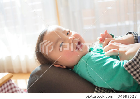 母子 父母和小孩 親子 34993528