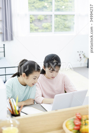 女孩,朋友,少年 女孩,朋友,少年 34994257