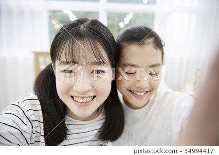 女孩,朋友,少年 女孩,朋友,少年 34994417