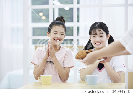 女孩，朋友，少年 34994568