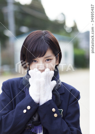 high school girl  34995487