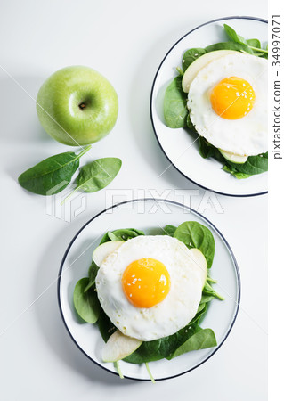 healthy green salad dish healthy green salad dish 34997071