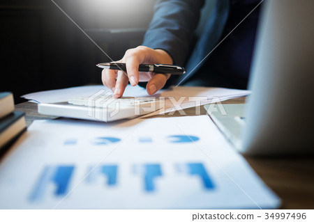 Administrator business man financial inspector and secretary mak Administrator business man financial inspector and secretary mak 34997496