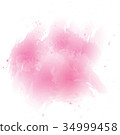 Vector watercolor splash texture background. 34999458
